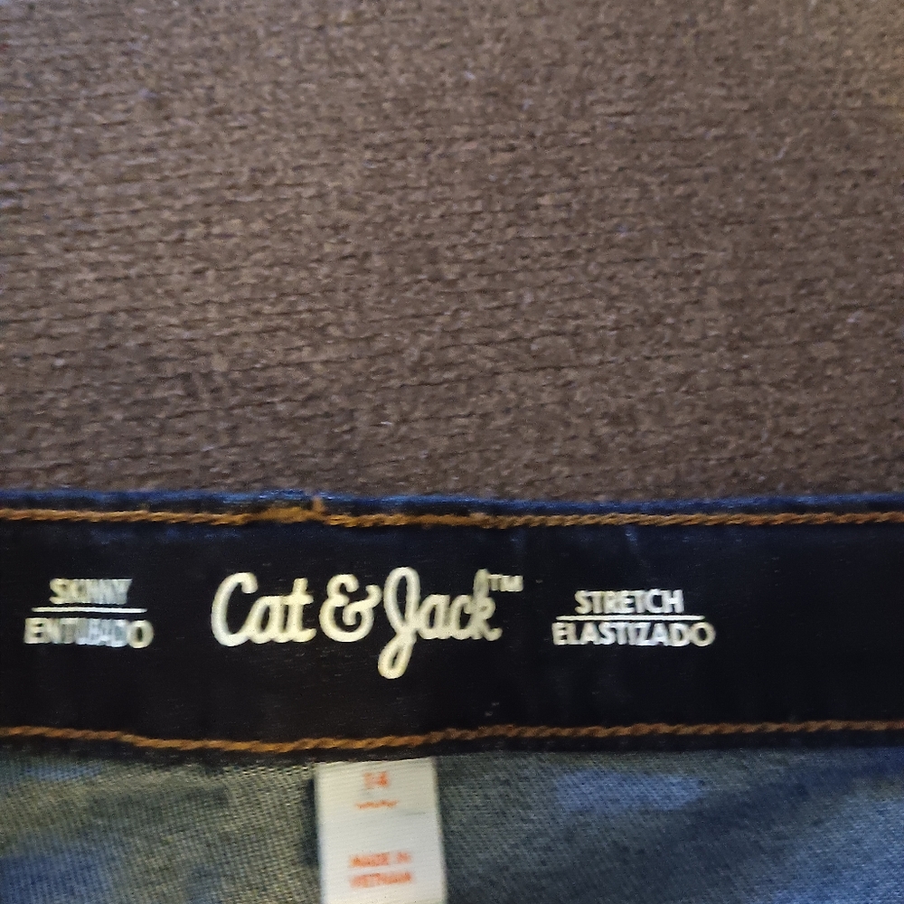 Brand new cat and Jack Girl jeans  14 skinny